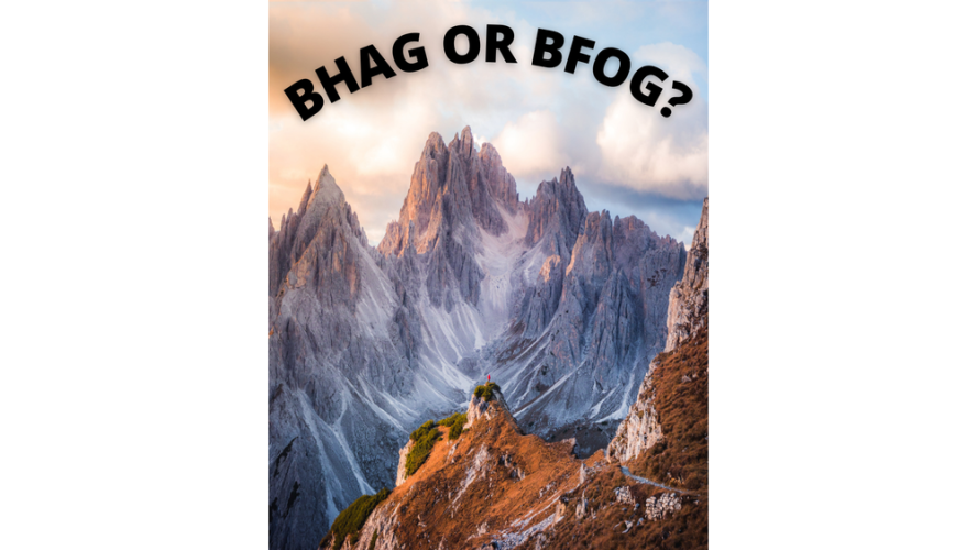 BHAGs or BFOGs?